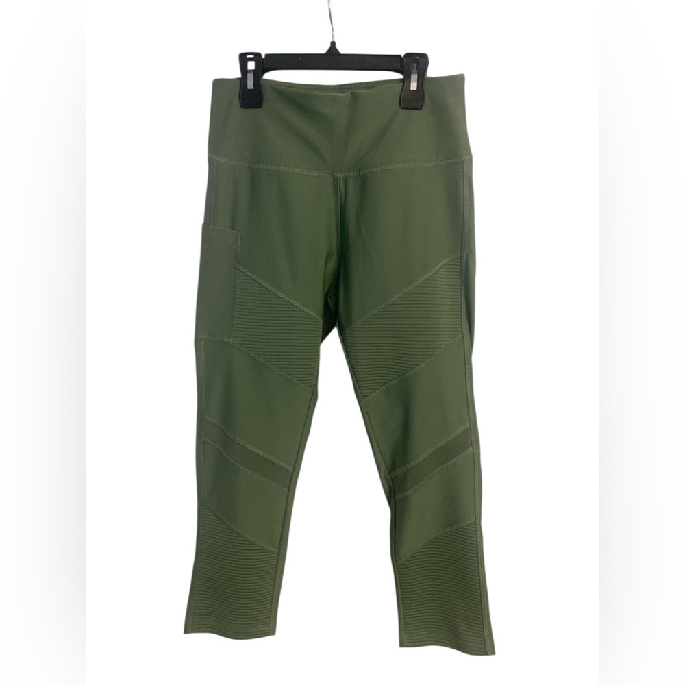 Cali Active Green High-Waisted Leggings GUC M